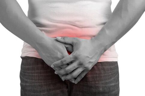 Perineum Pervostatit менен оору